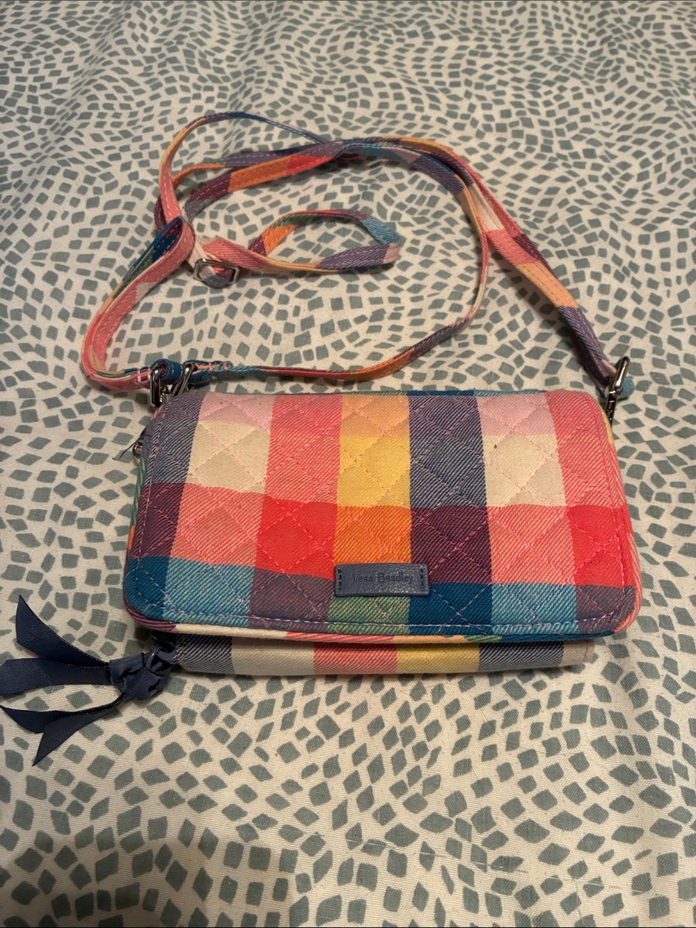 Vera Bradley Multi-Color Quilted Crossbody Bag